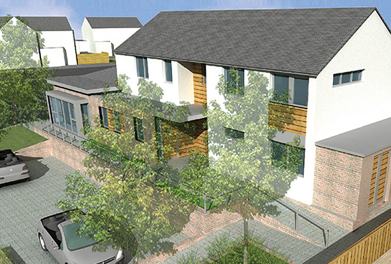 Police Cottages development Pagham, West Sussex